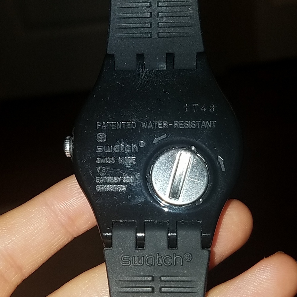 SWATCH black watch - Picture 4 of 5